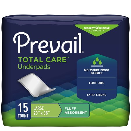 PREVAIL Prevail Disposable Underpads Fluff 23X36", PK 15 UP-150
